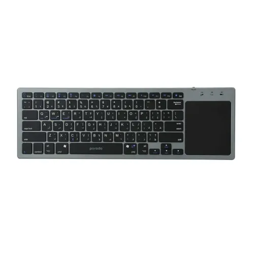 Porodo Wireless Keyboard With Touch-Pad 
