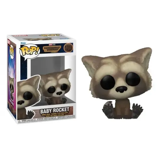 Funko POP! Marvel: Guardian of the Galaxy 3 - Baby Rocket Pop 9