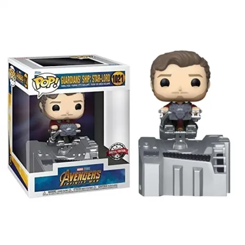 Funko POP Deluxe! Marvel: GOTG Ship-  Starlord (Exc)