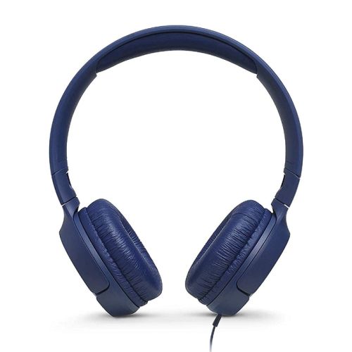 JBL Tune 500 Wired On Ear Headphones - Blue