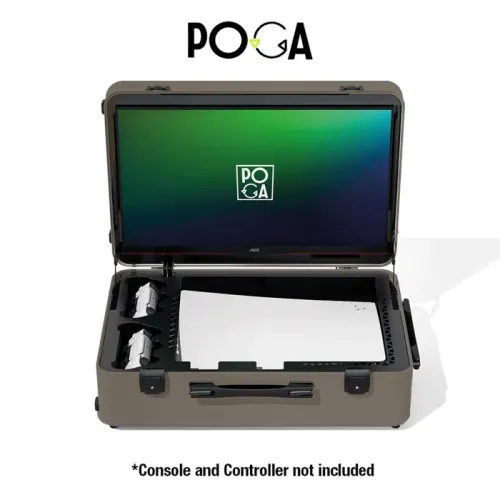 Indi-Gaming Poga Lux Portable Gaming Monitor for Sony PlayStation PS5 - Desert Taupe