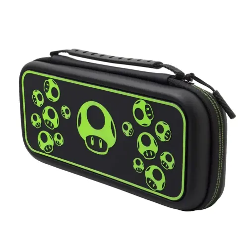 PDP: Nintendo Switch - Lite & OLED Model Travel Case Plus (All Console) - Super Mario - Glow in the Dark 