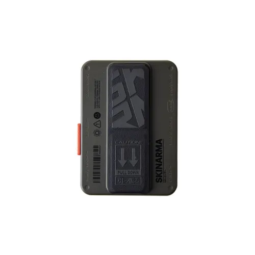Skinarma Mirage Magnetic Cardholder With Grip Stand Spunk - Pewter Green