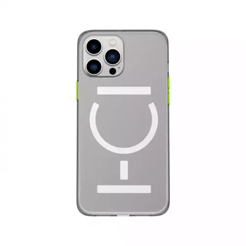 Goui Magnetic Cover With Magnetic Bar For Iphone 15 Pro Max 6.7-inch Transparent