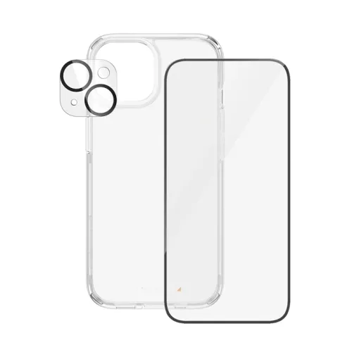 Panzerglass 3-in-1 Pack Iphone 15 6.1 Inch 360 Bundle With D30 - Clear
