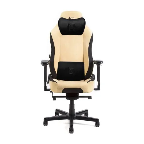 Navodesk Apex Oft Fabric Gaming Chair With Memory Foam Pillows - Desert Sand