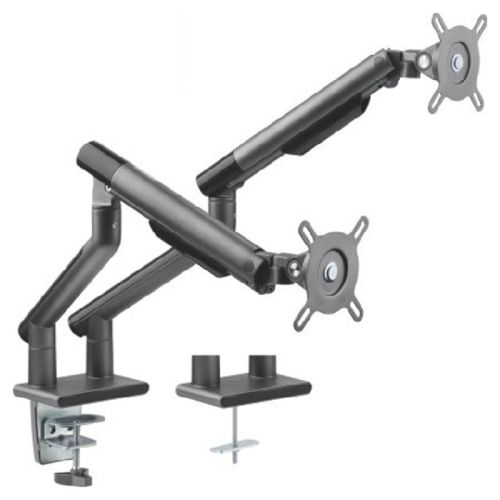  Twisted Minds Dual Monitor Premium Monitor Arm - Gray - TM-49-C012-G