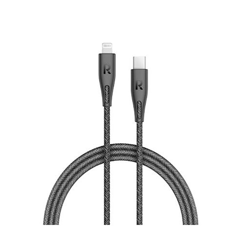 RAVPOWER CHARGE AND SYNC USB-C CABLE WITH LIGHTINING CONNECTOR 2M