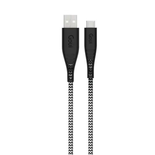 Goui - FLEX Micro USB Cable - 1.5mtr Black/White