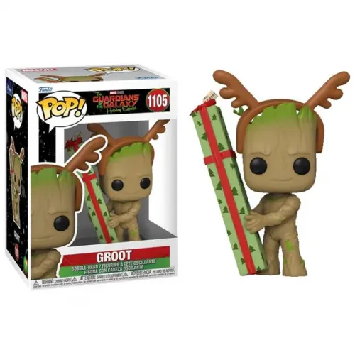Funko Pop! Marvel:  Guardian of the Galaxy - Holiday Special - Groot