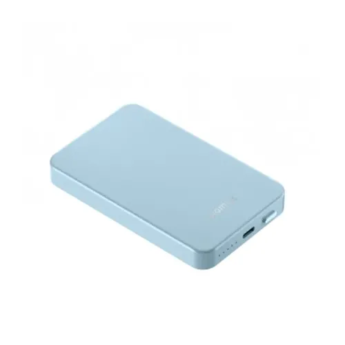 Momax Q.Mag Power 6 Magnetic Wireless Battery Pack 5000mAh - Blue 