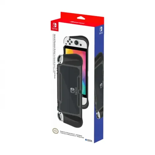 HORI Hybrid System Armor for Nintendo Switch OLED Model - Black