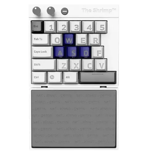 The Shrimp Mechanical Micro Gaming Keyboard - Model 1 Vitello 