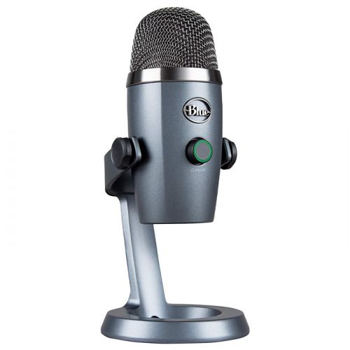 Blue Yeti Nano Premium USB Microphone for Recording And Streaming - Grey