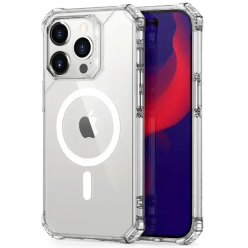 ESR iPhone 14 Pro (6.1inch) Air Armor with HaloLock Ring MagSafe Case - Clear 