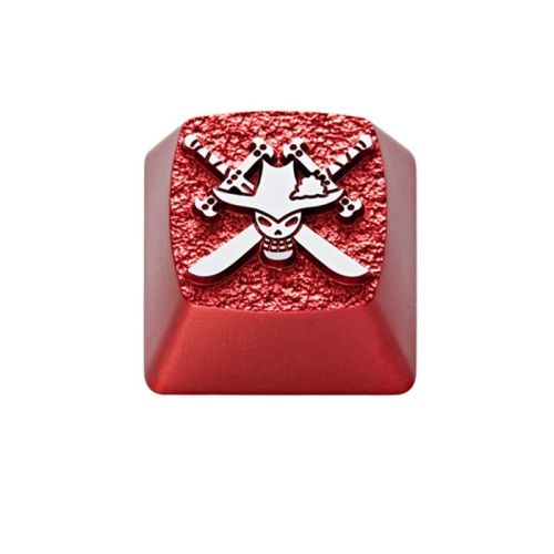 ZomoPlus Customized MIHAWK Cherry MX Switches And Clones, One Piece Theme Metal Keycap With CNC Engraving (1u Size) For Mechanical Gaming Keyboard