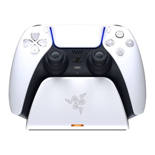 Razer Quick Charging Stand for PS5 Controller  - White