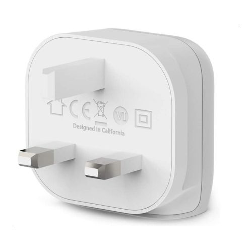 Belkin 20W USB-C Wall Charger Power Delivery (PD) - White 