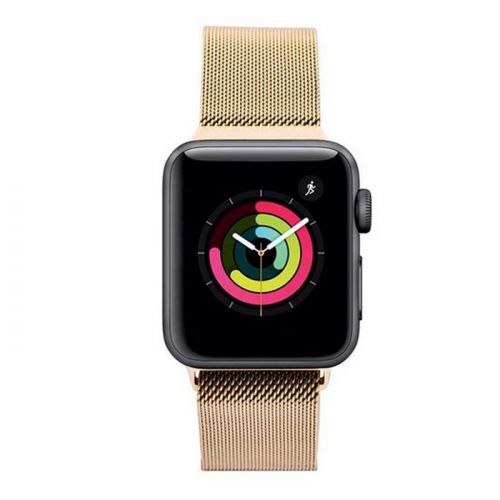 Porodo Metal Watch Band For Apple Watch 44MM / 42MM - Gold