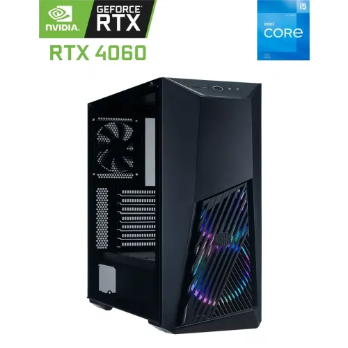 Cooler Masterbox K501l Intel Core I5-12400f Cpu (12th Gen) Gmaing Pc