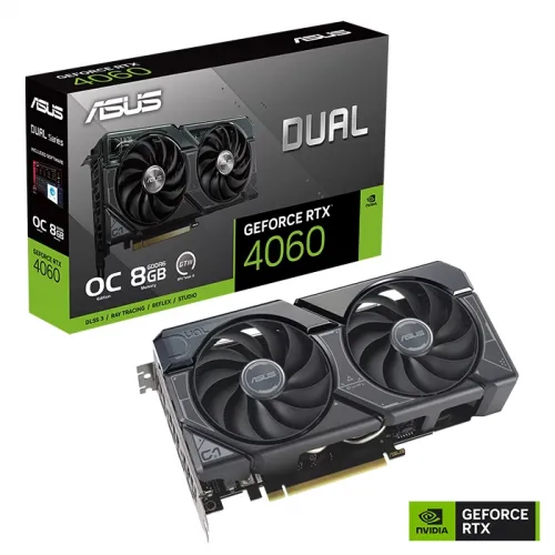 ASUS Dual GeForce RTX™ 4060 OC Edition 8GB GDDR6