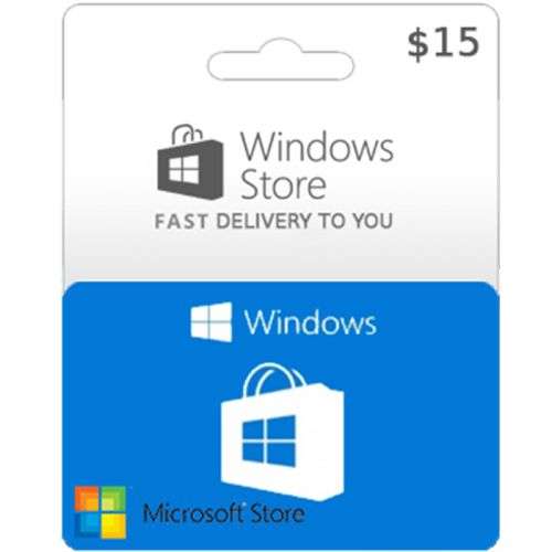 Windows Microsoft Store Card - Canadin $15 