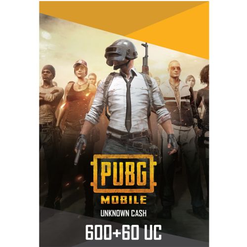 PUBG MOBILE    GAME POINT 600 + 60  UC 