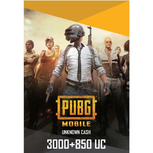 PUBG MOBILE  GAME POINT 3000 + 850 UC 