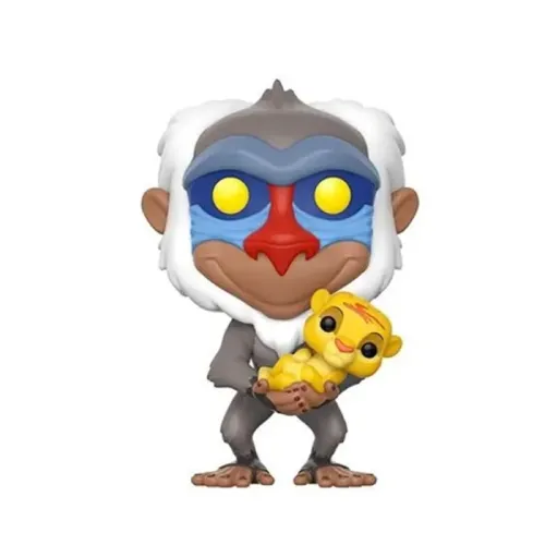 Funko POP!DISNEY: Lion King - Rafiki Holding Baby Simba 