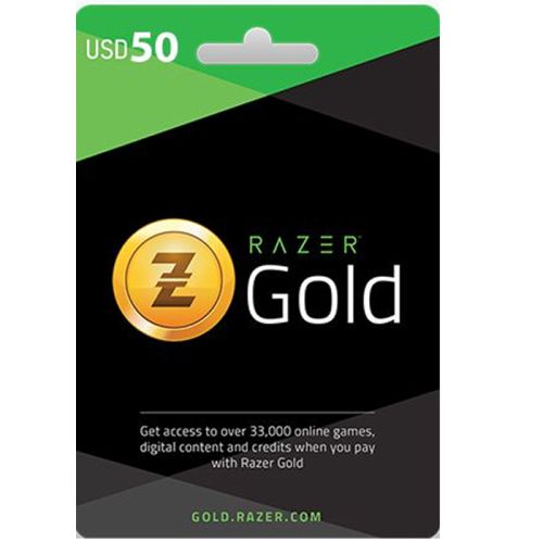 Razer Gold Pins Gift Card $50(US)