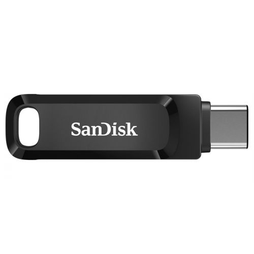 SanDisk 256GB Ultra Dual Drive Go USB Type-C Flash Drive, Black - SDDDC3-256G-G46