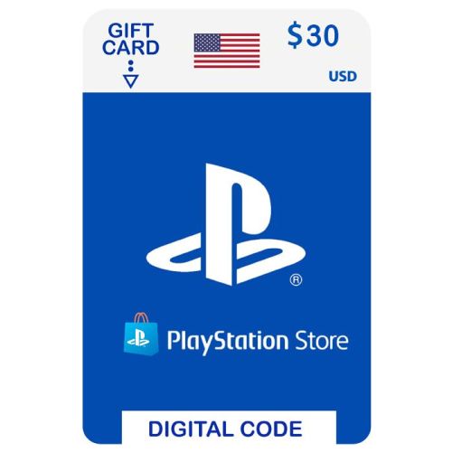 PlayStation Store Gift Card $30- U.S.A. Account 