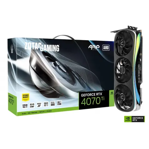 ZOTAC GAMING GeForce RTX 4070 Ti AMP Extreme AIRO Graphics Card 