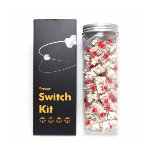 Ducky Gateron G Pro Red Switch Kit Set 110 Pack