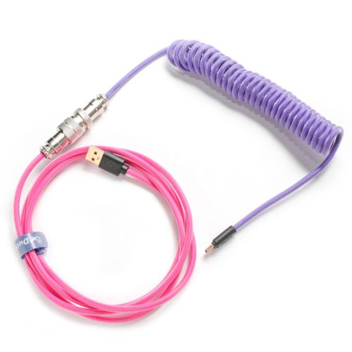 Ducky Premicord Custom Coiled USB Cable - Joker 