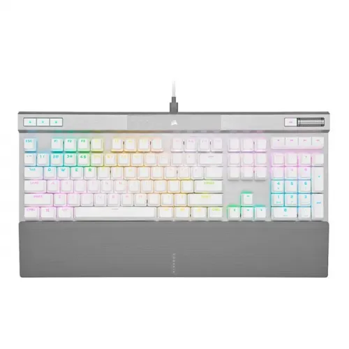 Corsair K70 PRO RGB Optical-Mechanical RGB Gaming Keyboard - White