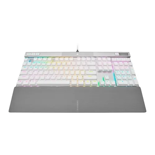 Corsair K70 PRO RGB Optical-Mechanical RGB Gaming Keyboard - White