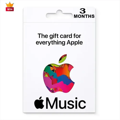 Apple Music 3 Month Membership (USA)