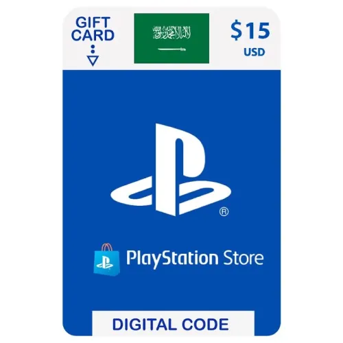 PLAYSTATION NETWORK CARD 15$ - SAUDI ACCOUNT