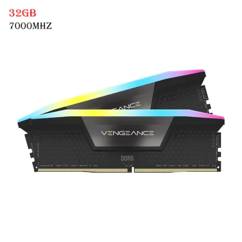 Corsair Vengeance Rgb Ddr5 Ram 32gb (2x16gb) 7000mhz Cl34 Intel Xmp Icue Compatible Computer Memory - Black