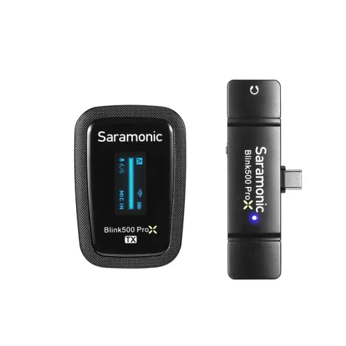 Saramonic Blink500 Prox B5 Type-c 2.4g Dual Channel Wireless Microphone With Charging Case