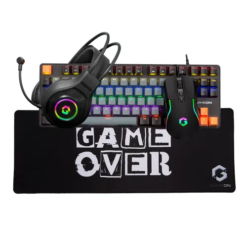 Gameon Viper X All-in-one Gaming Bundle (Mechanical Keyboard, Headset, Mouse & Mousepad)