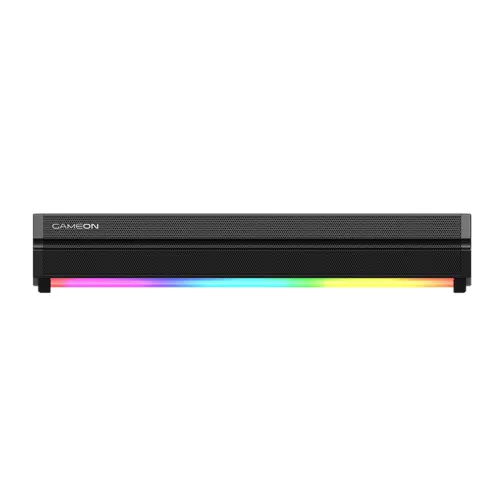 Gameon Sonicstorm X Wireless Rgb Gaming Soundbar - Black