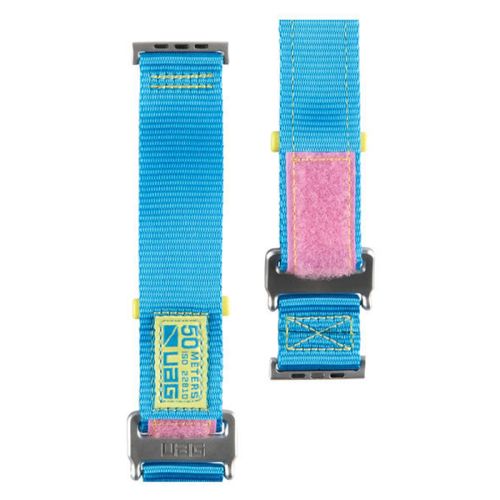 UAG Apple Watch 45/44/42mm Active Strap LE - Blue/pink