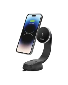 Momax Q.Mag Mount 5 15W magnetic wireless charging car mount (Suction cup mount) CM25B